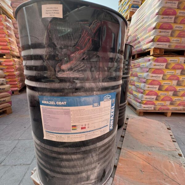 Awazel Coat 2 Awazel Coat – Non Fibered Damp Proofing Emulsion 200L Drum