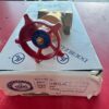 Double Lin Brass Gate Valve with Cast Iron Handle (LL4031)