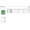 Wefatherm Electrofusion Coupler PP-RCT – SDR 7.4 (Green) - Large Diameters