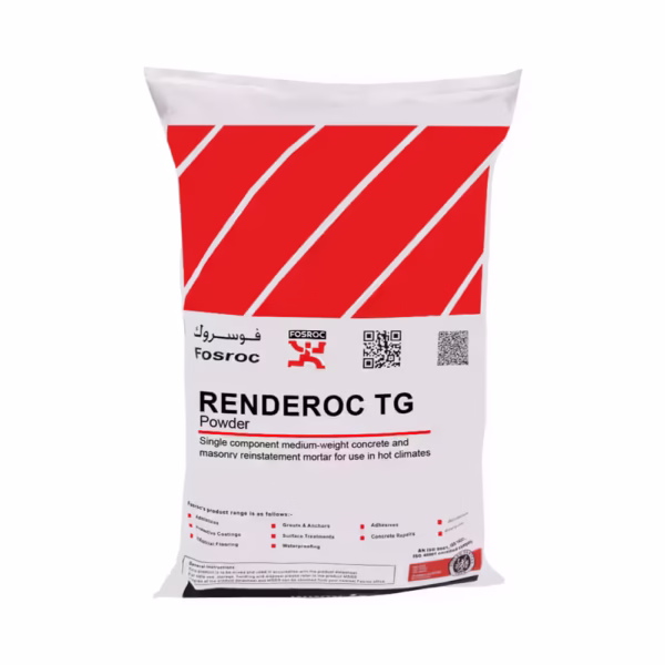 Fosroc Renderoc TG – Structural Concrete Repair Mortar (25kg)