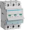 Hager 3-Pole Modular Switch with Big Terminals – 40A to 125A (SBN Series)