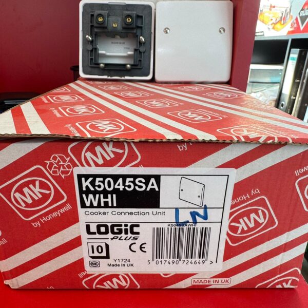 MK Electric Cooker Connection Unit – K5045SAWHI