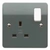 MK Electric Logic Plus 1 Gang 13A Switch Socket