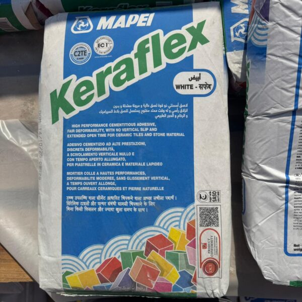 Mapei Keraflex White – High-Performance Tile Adhesive (25kg) 2 Mapei Keraflex White – High-Performance Tile Adhesive (25kg)