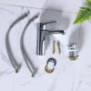 Milano Eco Diva Plus Basin Mixer – Chrome