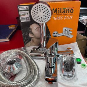 Milano Turbo Plus Bath & Shower Mixer – Chrome