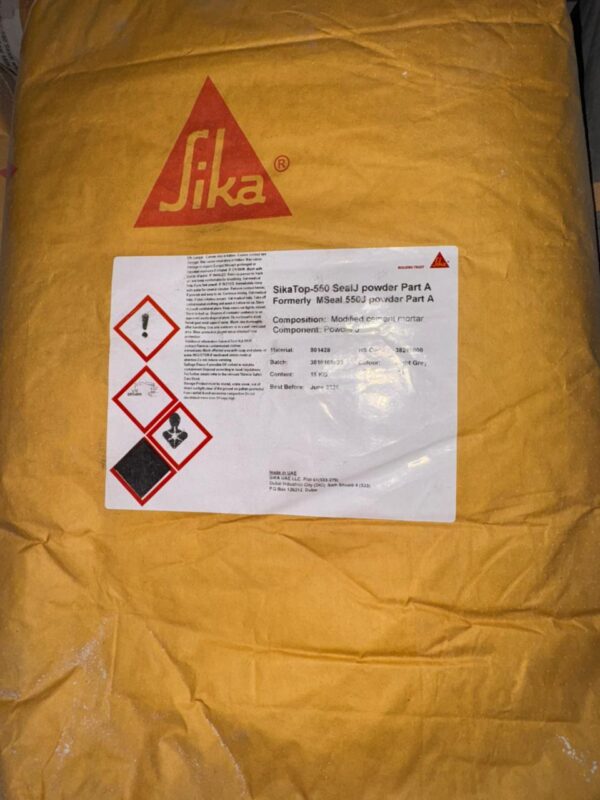 SIKA Master Seal 550 Seal – Flexible Waterproofing Mortar