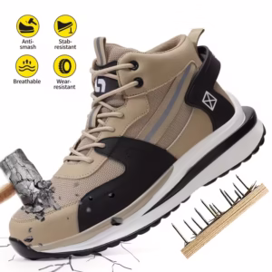 SIPRO Safety Shoes SI 58725 – Light Brown