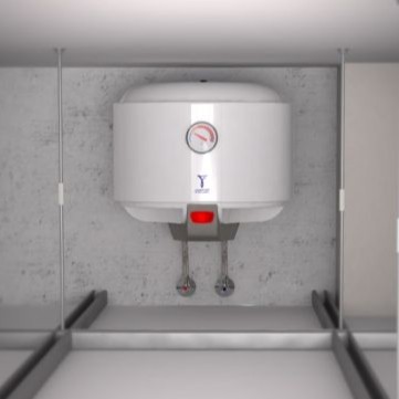 Saudi Ceramics FAT 30L Vertical – 1200W Electrical Water Heater