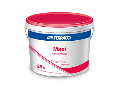 Terraco Maxi Acrylic Mastic – Crack Repair & Joint Filler – White / Grey