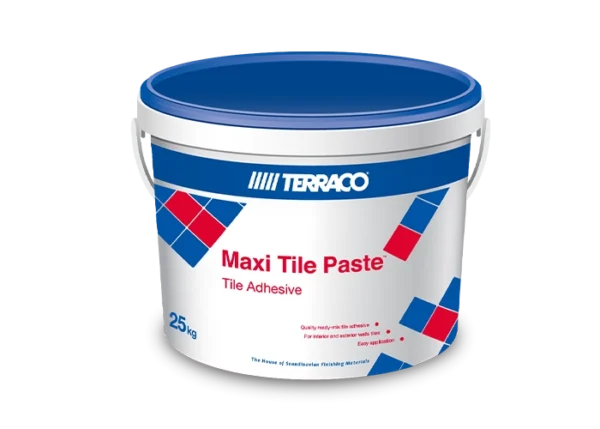 Terraco Maxi Tile Paste – Acrylic Ready-Mixed Tile Adhesive – 25kg