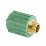 Wefatherm Transition Round Male PP-R / Brass – SDR 6 (Green)
