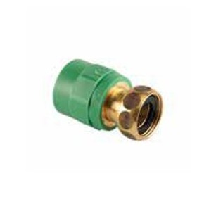 Wefatherm Pipe Connection Brass Nut Female PP-R/Brass SDR 6 – Green