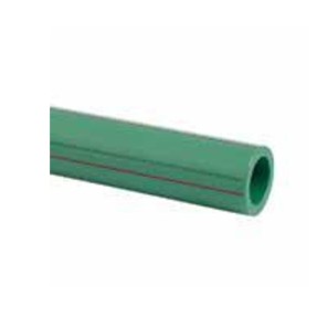 Wefatherm Pipe Fiber SDR 7.4 PP-R – Green (4 Meter Length, Red Stripes)