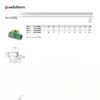 Wefatherm Stop Valve Body PP-R SDR 6 – Green
