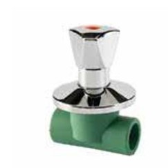 Wefatherm Stop Valve Concealed Assembly PP-R.Chrome Plated SDR 6 – Green 2 Wefatherm Stop Valve Concealed Assembly PP-R/Chrome Plated SDR 6 – Green