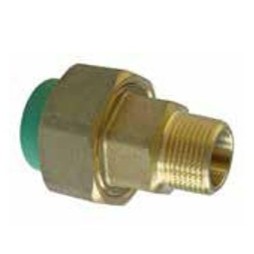 Wefatherm Union Brass Male PP-RCT/Brass – Green