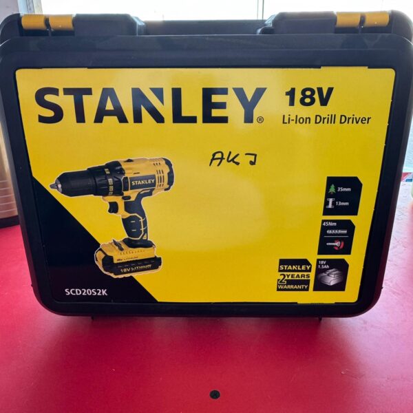 Stanley 18V Li-Ion Cordless Drill Driver – SCD20S2K