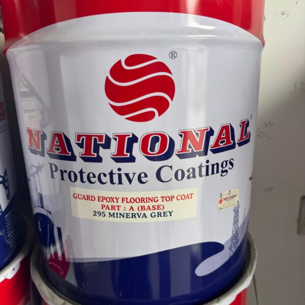 National Guard Epoxy Flooring Topcoat – 890 Black (0.9L | 3.6L | 18L)
