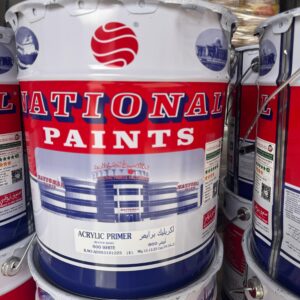 National Paints Acrylic Primer – White (3.6L /18L)