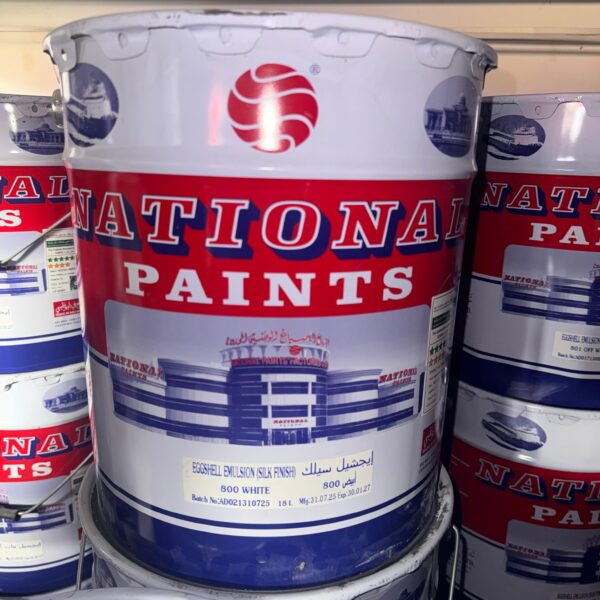 National Paints Eggshell Emulsion (3.6L & 18L)