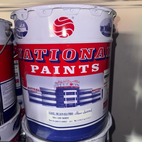 National Paints Eggshell Emulsion (3.6L & 18L)