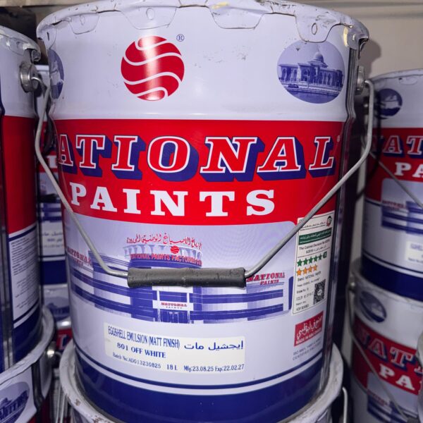 National Paints Eggshell Emulsion (3.6L & 18L)