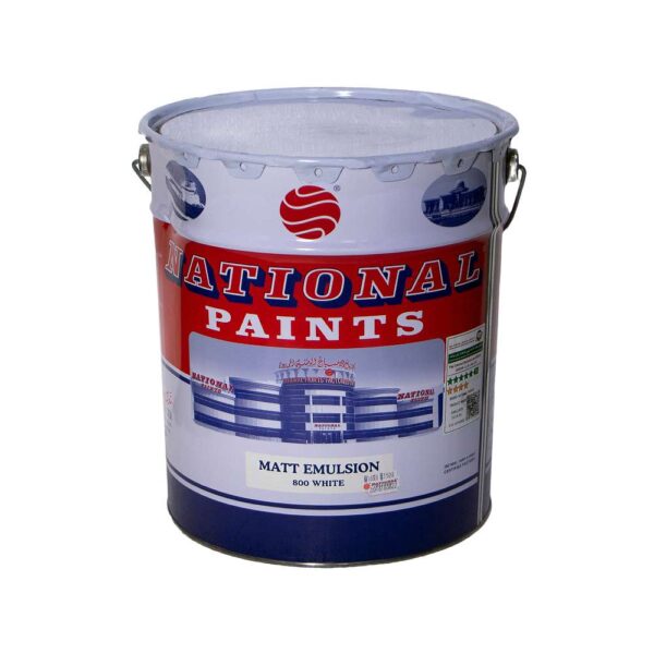 National Paints Matt Emulsion (18L & 3.6L)