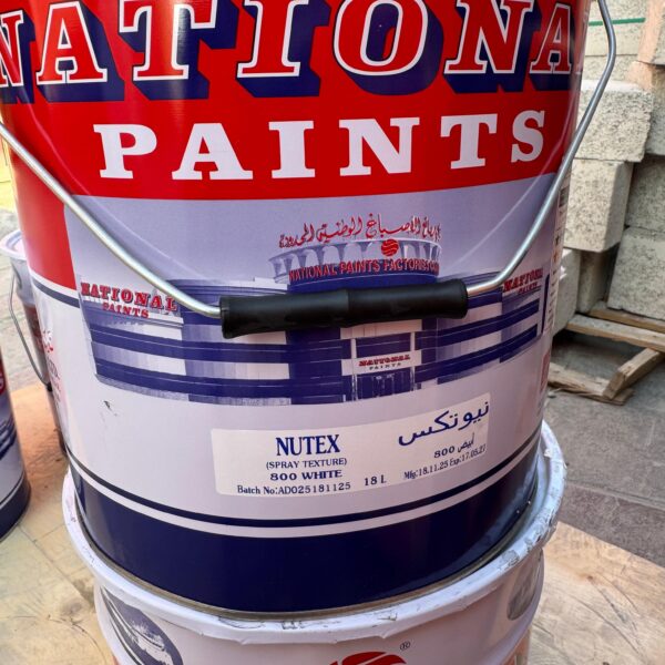 National Paints Nutex-Spray Texture (0.9L, 3.6L & 18L)