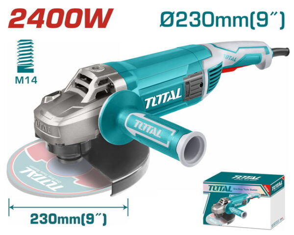Total 2400W Angle Grinder 230mm - TG1252306