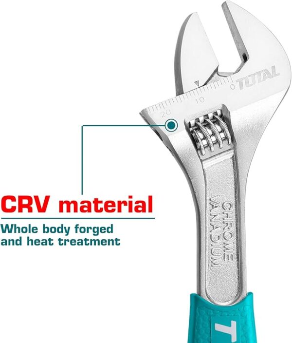 Total Adjustable Wrench (6" – 12")
